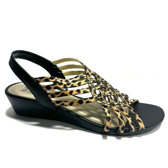 Naturalizer Womens Remix Sandal Leopard Size 6.5 M - Picture 1 of 6